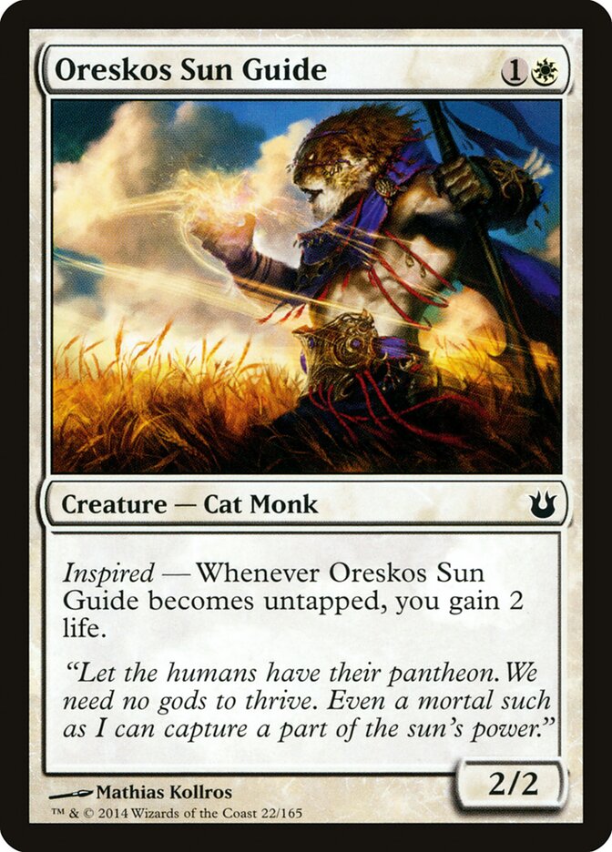 Guia do Sol de Oreskos / Oreskos Sun Guide - Magic: The Gathering - MoxLand