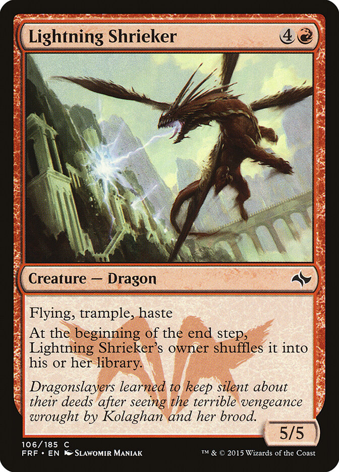 Guinchador Relampejante / Lightning Shrieker - Magic: The Gathering - MoxLand