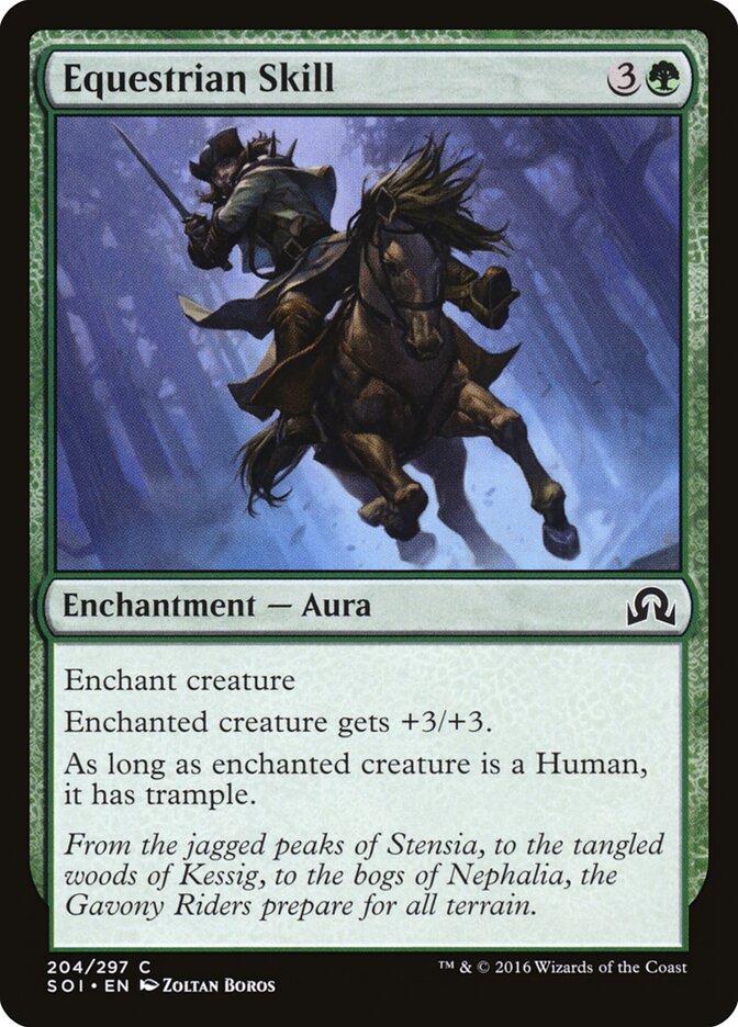 Habilidade Equestre / Equestrian Skill - Magic: The Gathering - MoxLand