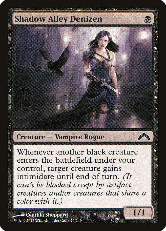 Habitante do Beco das Sombras / Shadow Alley Denizen - Magic: The Gathering - MoxLand