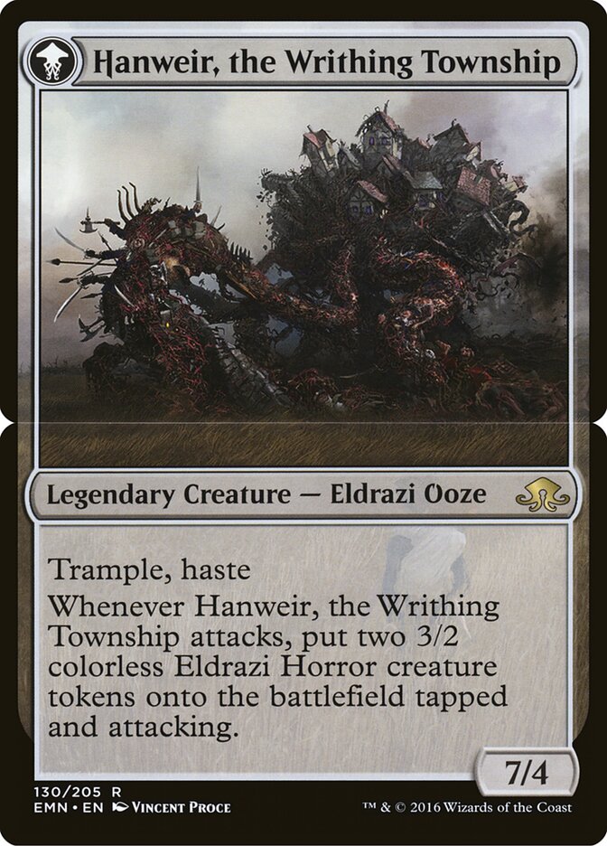 Hanweir, a Cidade Contorcida / Hanweir, the Writhing Township - Magic: The Gathering - MoxLand