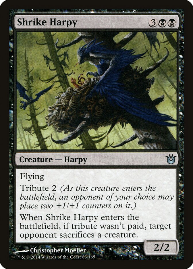 Harpia Picanço / Shrike Harpy - Magic: The Gathering - MoxLand