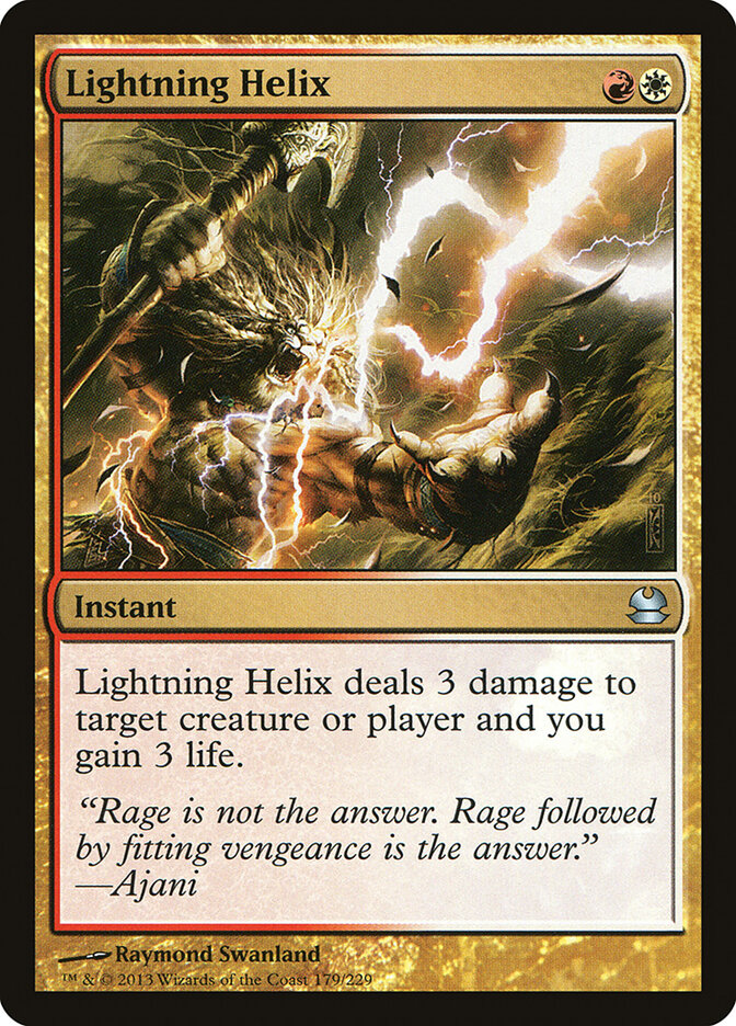 Hélice de Raios / Lightning Helix - Magic: The Gathering - MoxLand