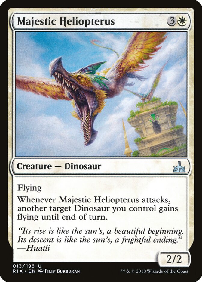 Helióptero Majéstico / Majestic Heliopterus - Magic: The Gathering - MoxLand