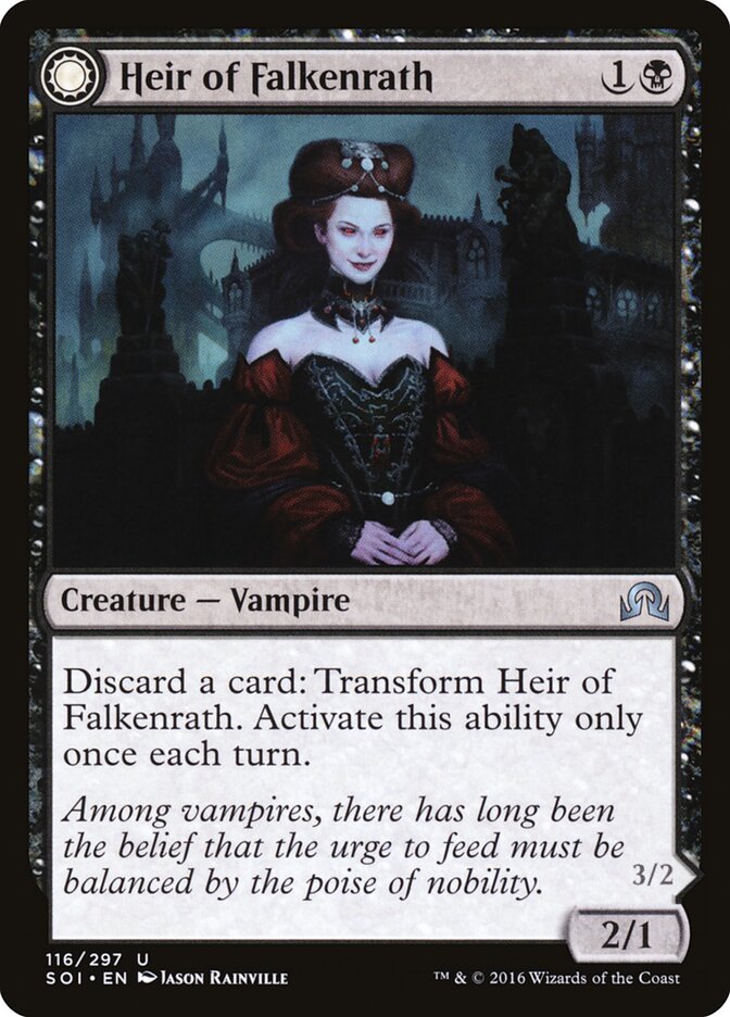 Herdeira de Falkenrath / Heir of Falkenrath - Magic: The Gathering - MoxLand