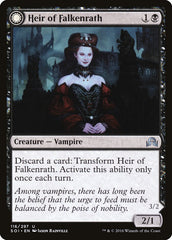 Herdeira de Falkenrath / Heir of Falkenrath - Magic: The Gathering - MoxLand