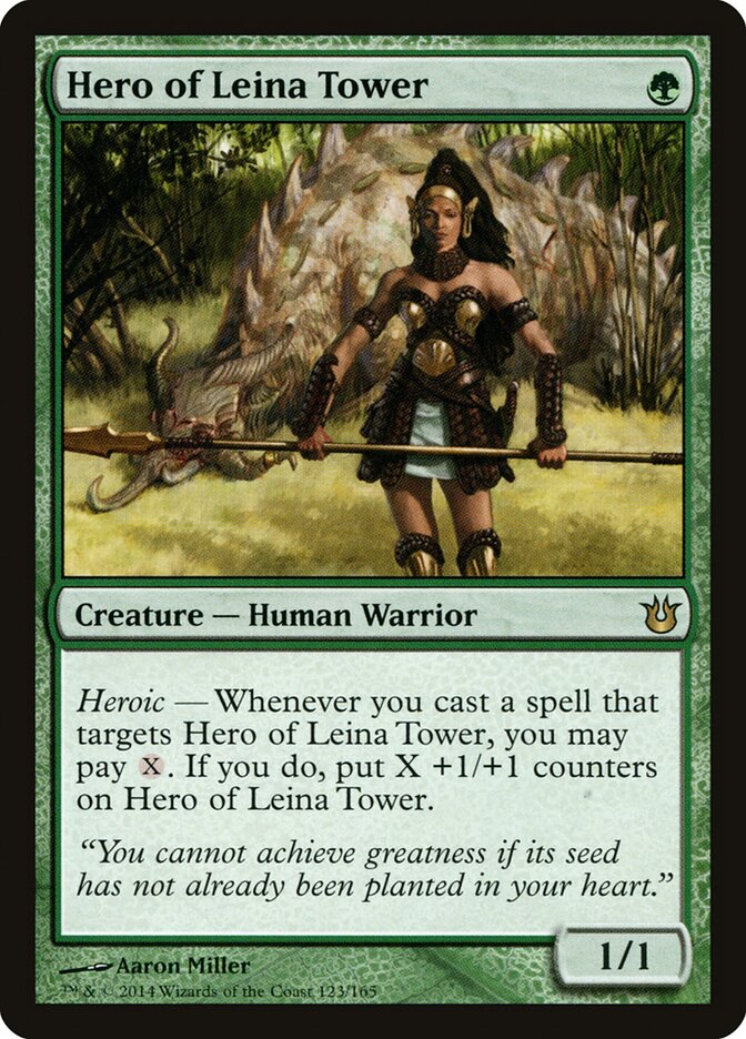Herói da Torre de Leina / Hero of Leina Tower - Magic: The Gathering - MoxLand
