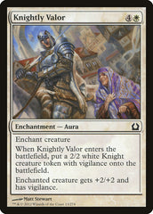 Heroísmo Cavaleiroso / Knightly Valor - Magic: The Gathering - MoxLand