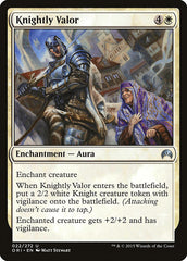 Heroísmo Cavaleiroso / Knightly Valor - Magic: The Gathering - MoxLand