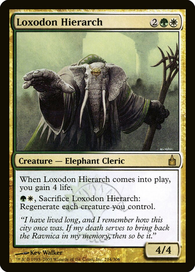 Hierarca Loxodonte / Loxodon Hierarch - Magic: The Gathering - MoxLand