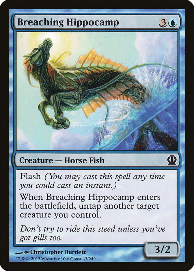Hipocampo Saltador / Breaching Hippocamp - Magic: The Gathering - MoxLand