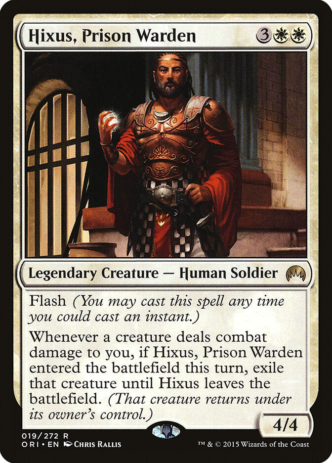 Hixus, o Carcereiro / Hixus, Prison Warden - Magic: The Gathering - MoxLand