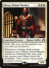 Hixus, o Carcereiro / Hixus, Prison Warden - Magic: The Gathering - MoxLand