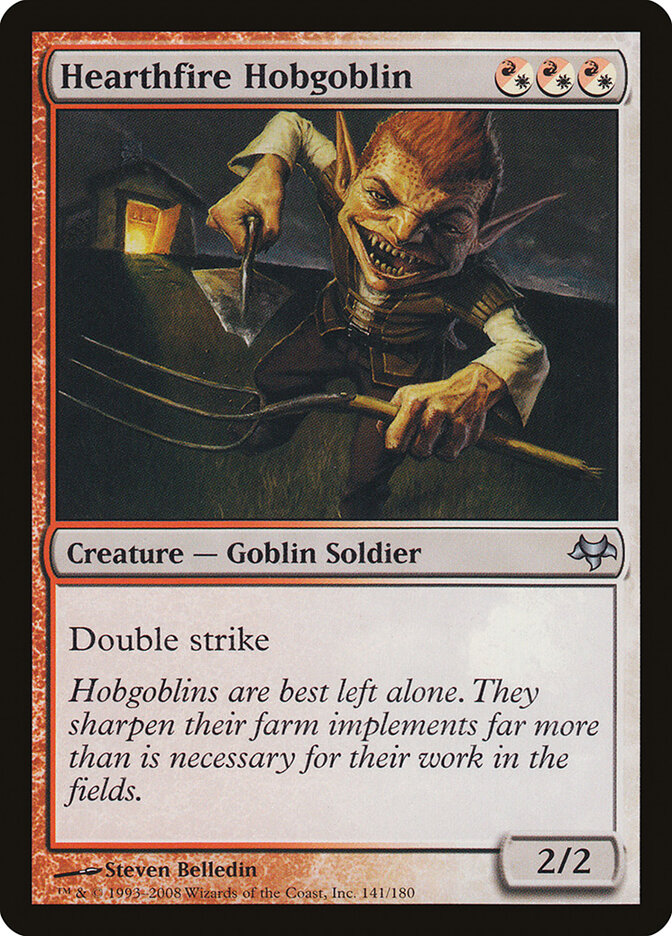 Hobgoblin da Lareira / Hearthfire Hobgoblin - Magic: The Gathering - MoxLand