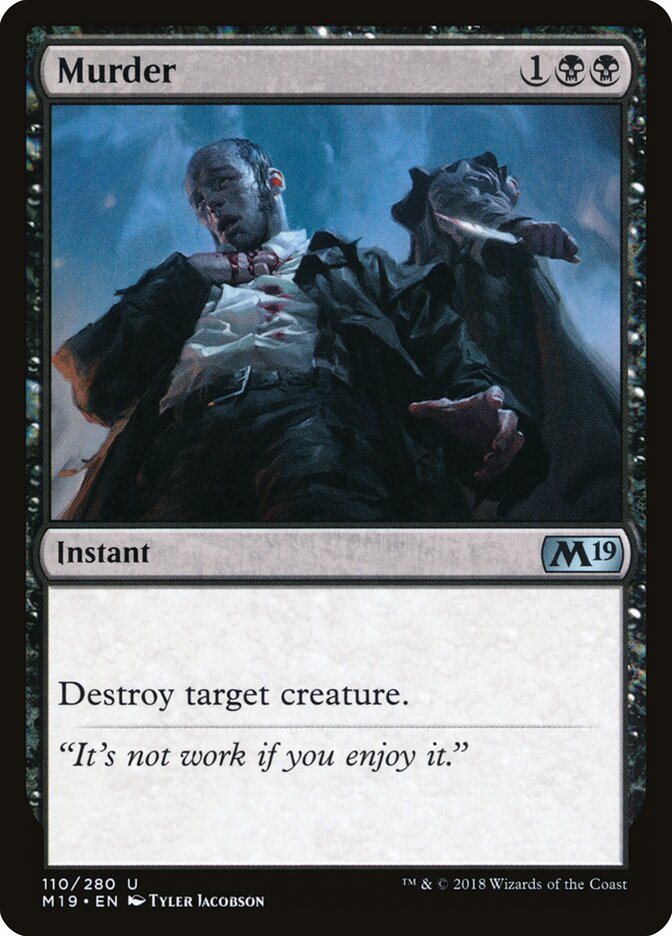 Homicídio / Murder - Magic: The Gathering - MoxLand