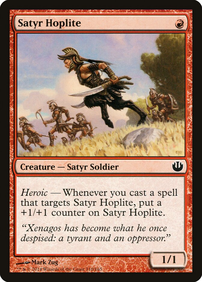 Hoplita Sátiro / Satyr Hoplite - Magic: The Gathering - MoxLand