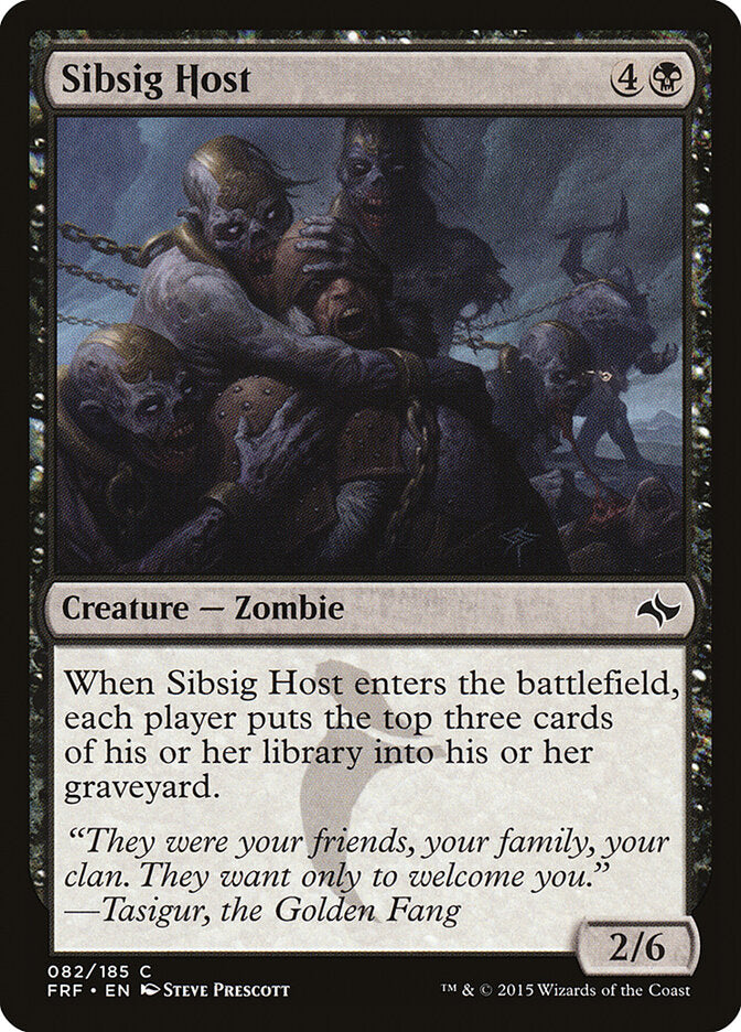 Hoste Sibsig / Sibsig Host - Magic: The Gathering - MoxLand