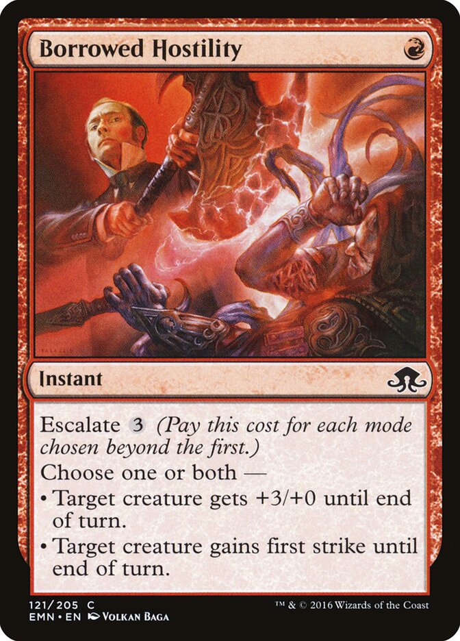 Hostilidade Emprestada / Borrowed Hostility - Magic: The Gathering - MoxLand