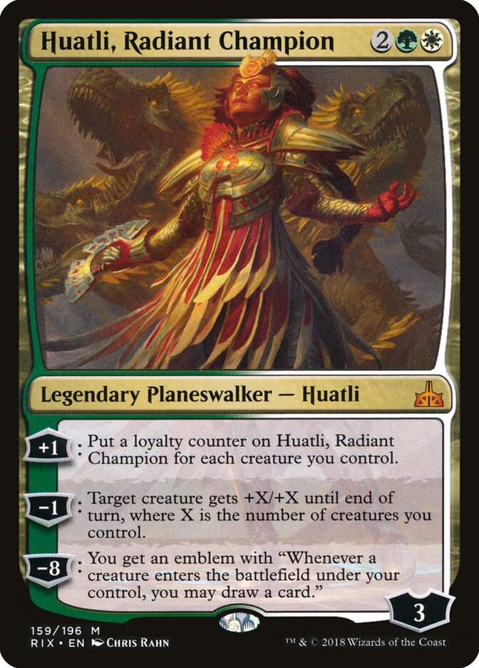 Huatli, Campeã Radiante / Huatli, 