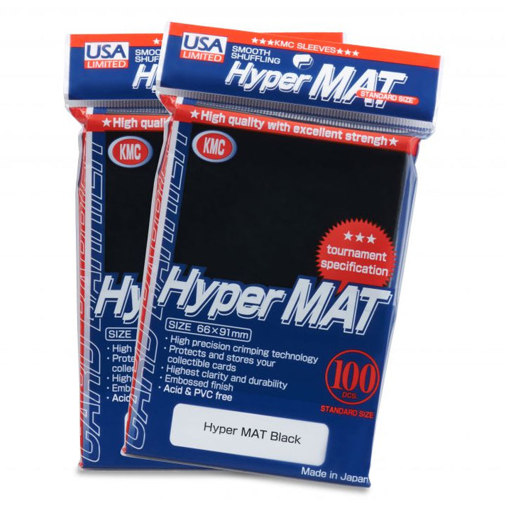 Hyper Mat 100 Preto - KMC - MoxLand