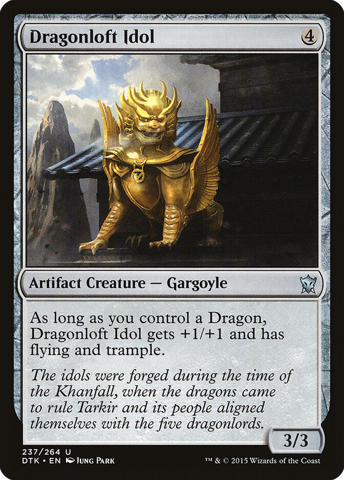Ídolo Drago-flutuante / Dragonloft Idol - Magic: The Gathering - MoxLand
