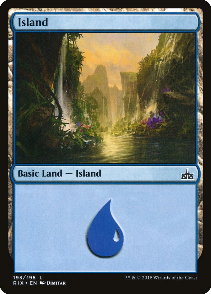 Ilha / Island - Magic: The Gathering - MoxLand