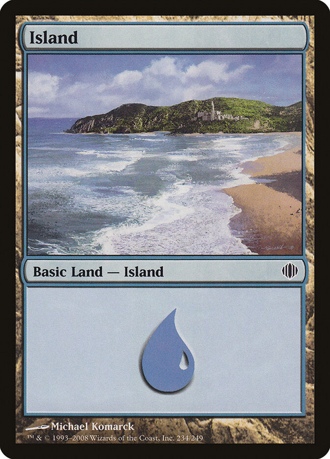 Ilha / Island - Magic: The Gathering - MoxLand