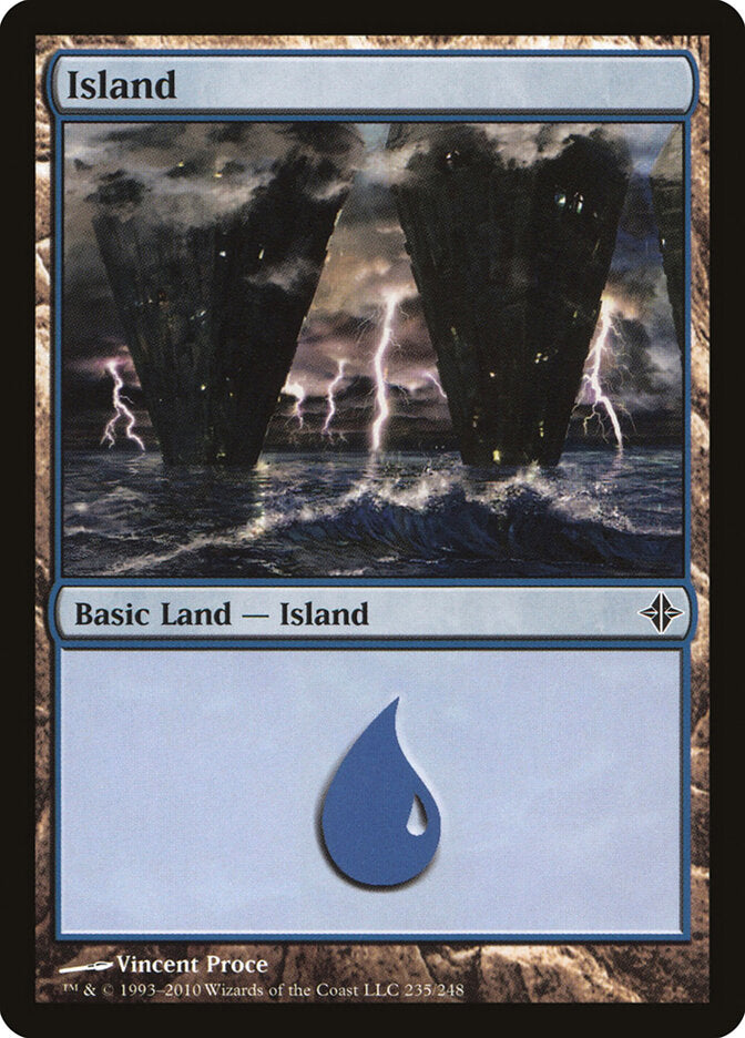 Ilha / Island - Magic: The Gathering - MoxLand