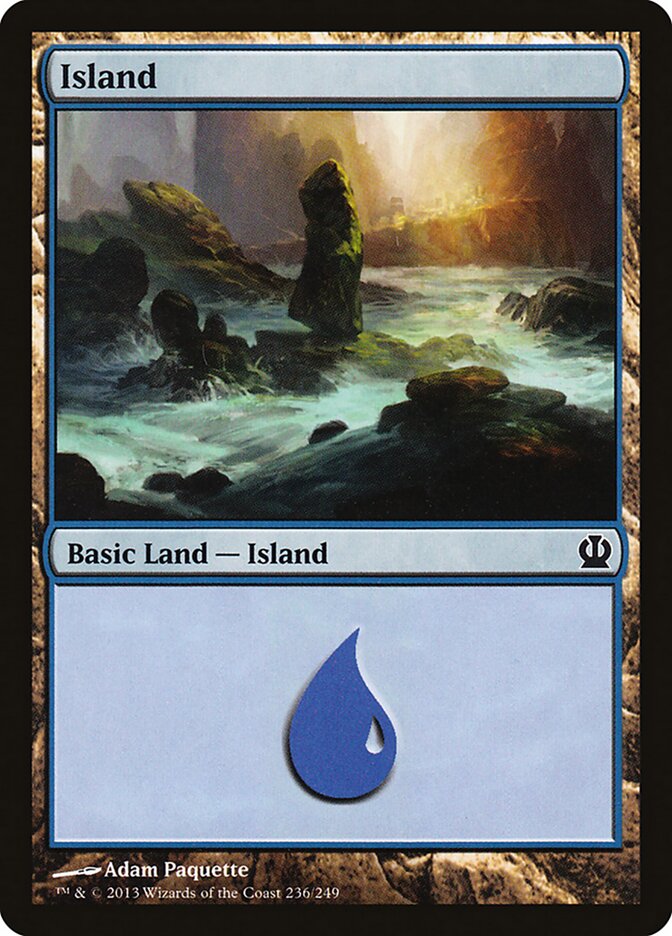 Ilha / Island - Magic: The Gathering - MoxLand