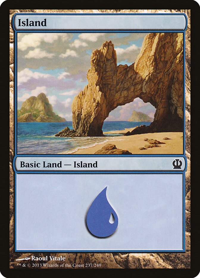 Ilha / Island - Magic: The Gathering - MoxLand