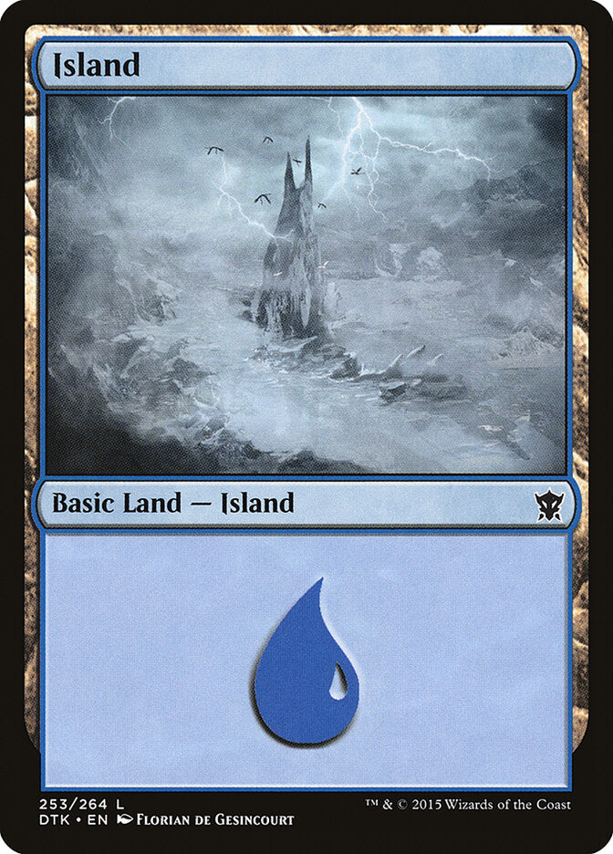Ilha / Island - Magic: The Gathering - MoxLand