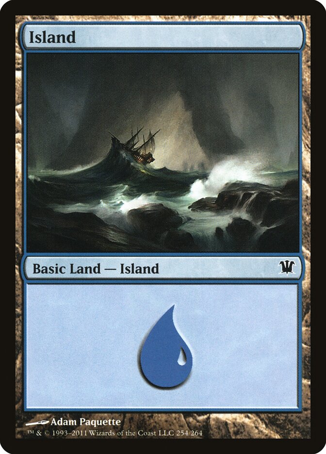 Ilha / Island - Magic: The Gathering - MoxLand