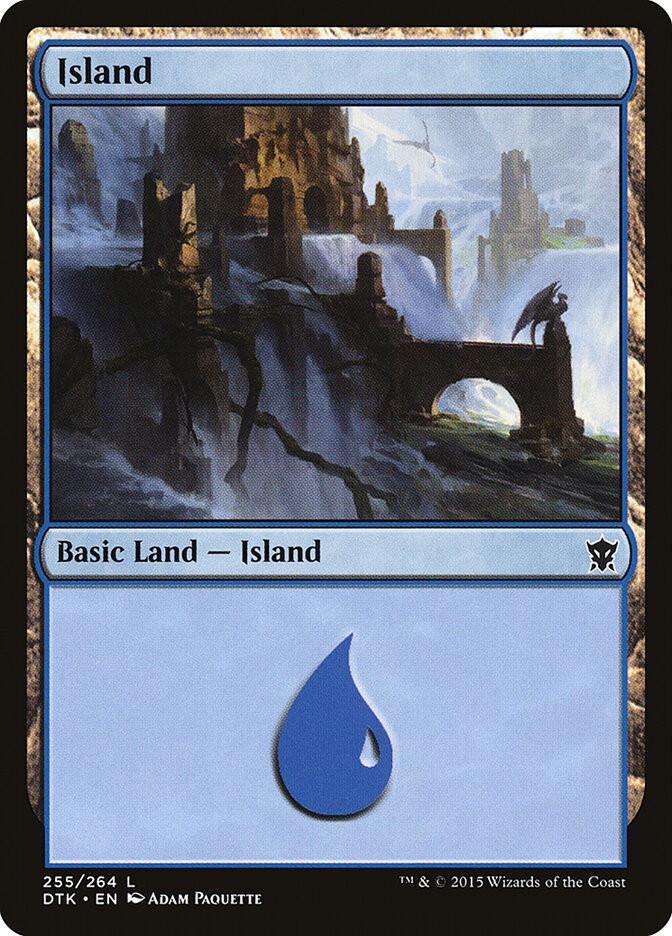 Ilha / Island - Magic: The Gathering - MoxLand
