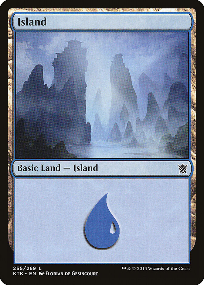 Ilha / Island - Magic: The Gathering - MoxLand
