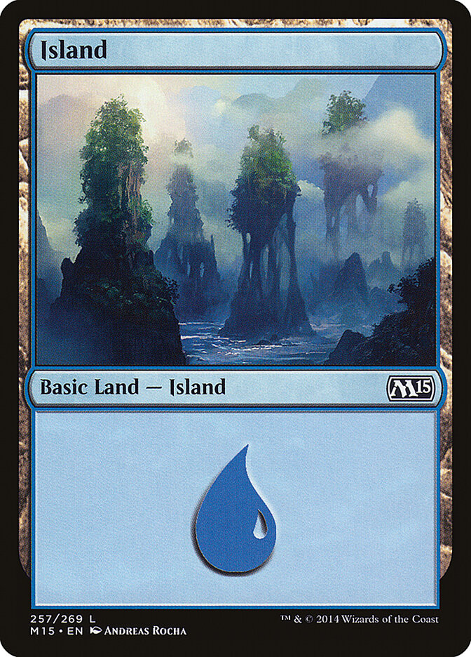 Ilha / Island - Magic: The Gathering - MoxLand