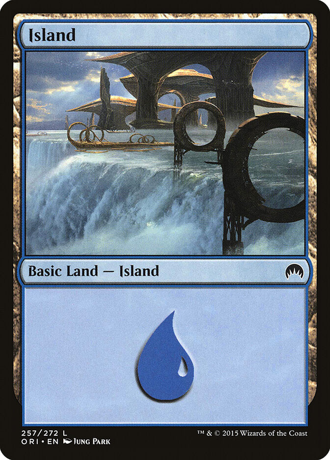 Ilha / Island - Magic: The Gathering - MoxLand