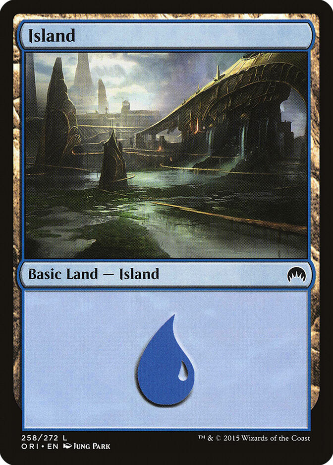 Ilha / Island - Magic: The Gathering - MoxLand