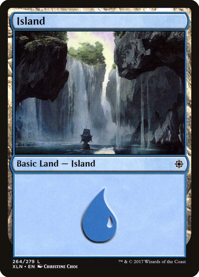 Ilha / Island - Magic: The Gathering - MoxLand