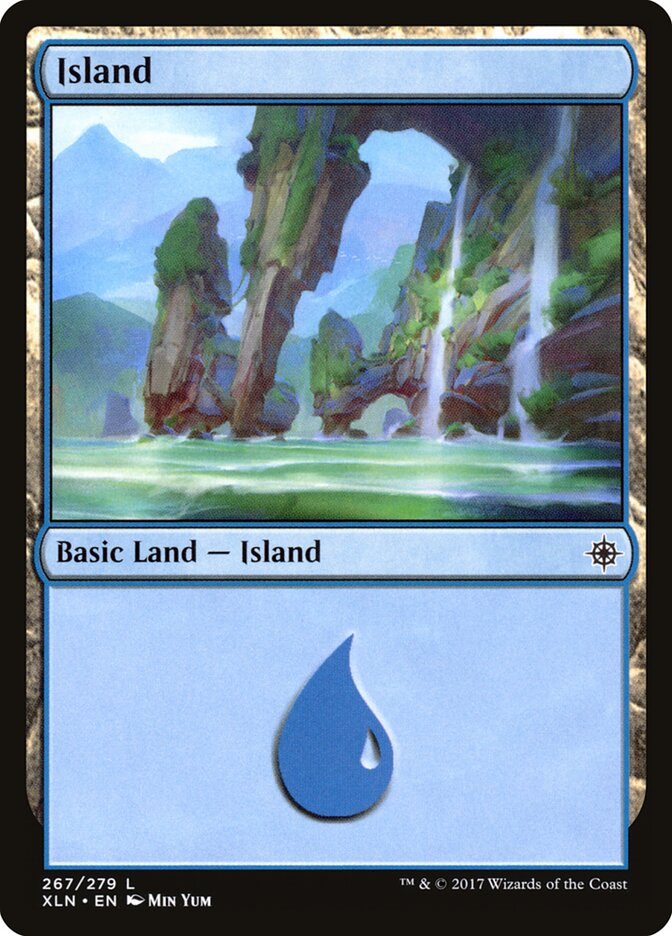 Ilha / Island - Magic: The Gathering - MoxLand