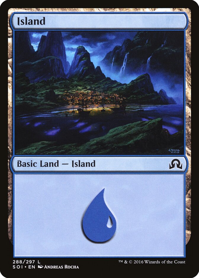 Ilha / Island - Magic: The Gathering - MoxLand