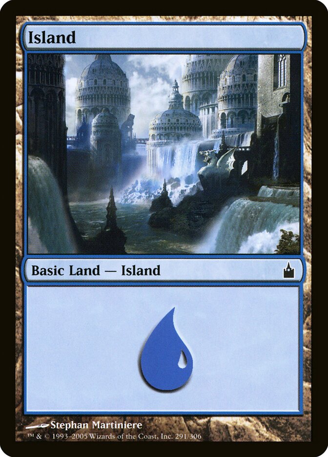 Ilha / Island - Magic: The Gathering - MoxLand
