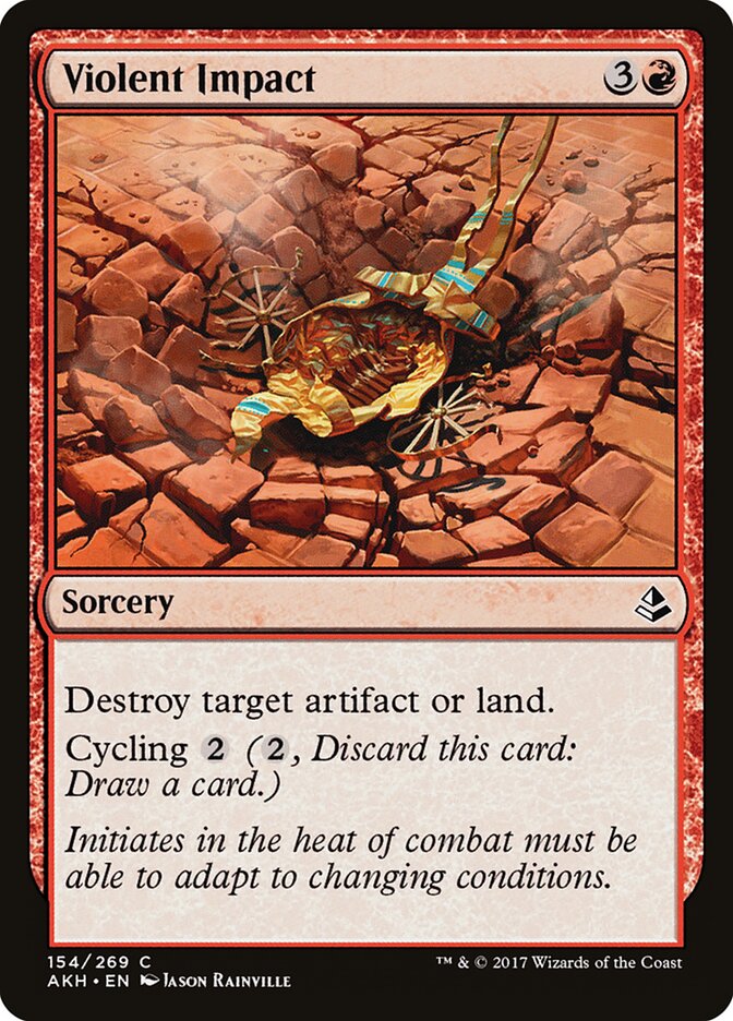 Impacto Violento / Violent Impact - Magic: The Gathering - MoxLand
