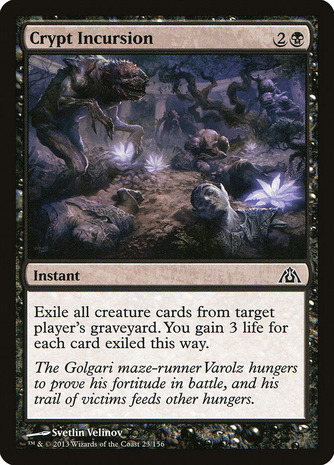 Incursão de Cripta / Crypt Incursion - Magic: The Gathering - MoxLand