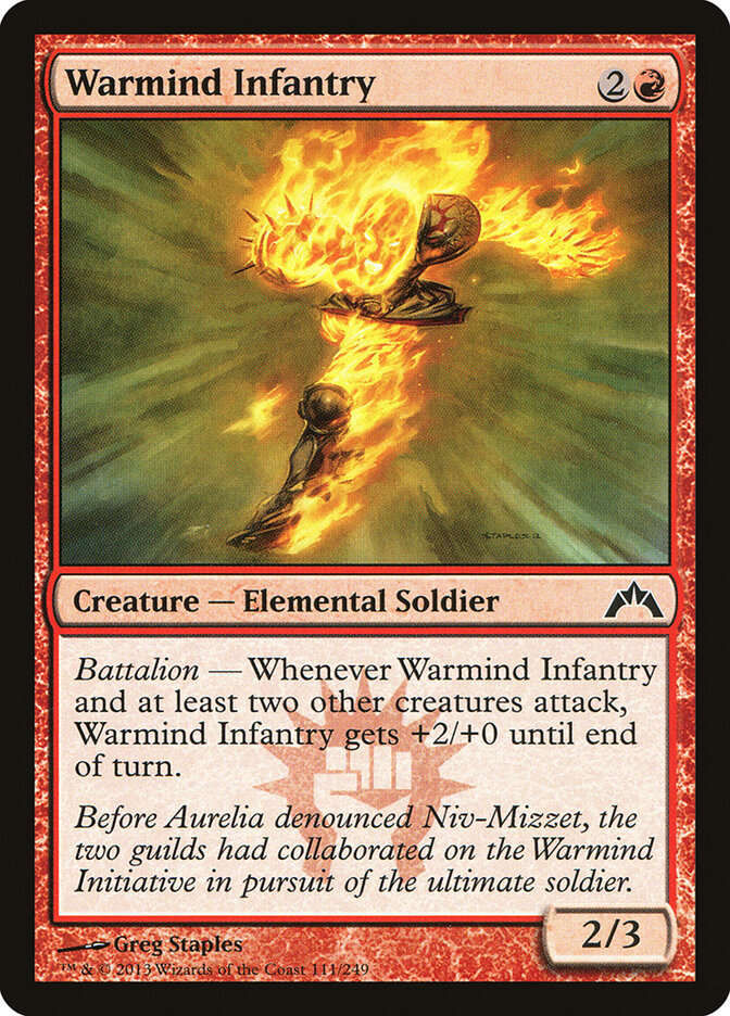 Infantaria Mente Bélica / Warmind Infantry - Magic: The Gathering - MoxLand
