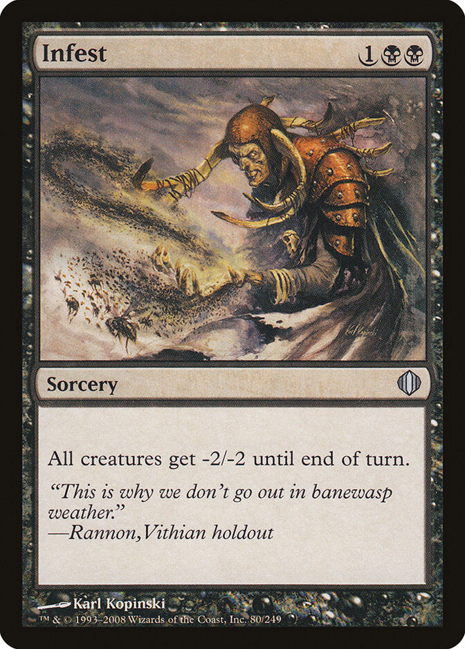Infestar / Infest - Magic: The Gathering - MoxLand