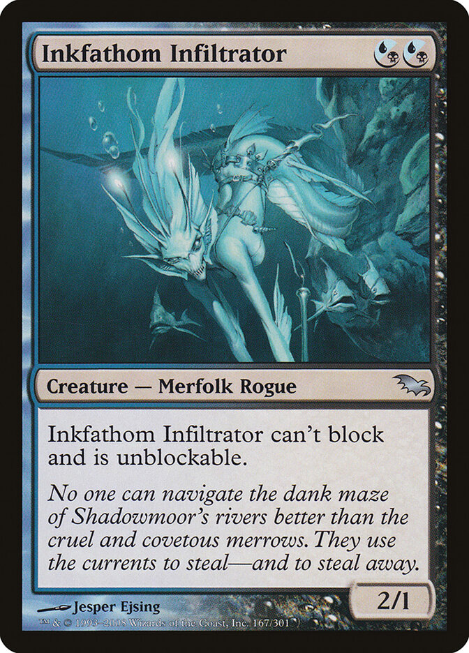 Infiltrado Braçatinta / Inkfathom Infiltrator - Magic: The Gathering - MoxLand