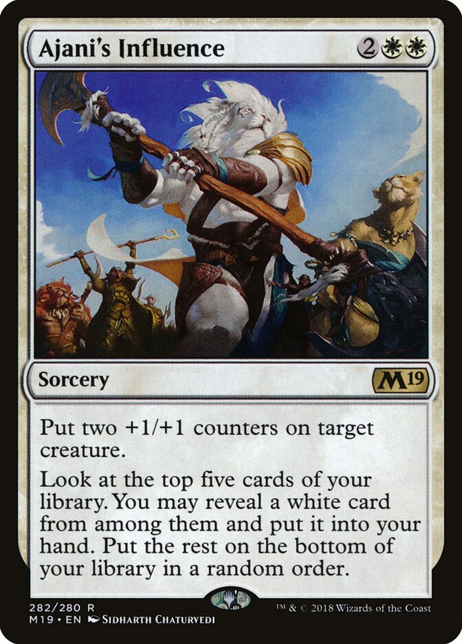 Influência de Ajani / Ajani's Infl