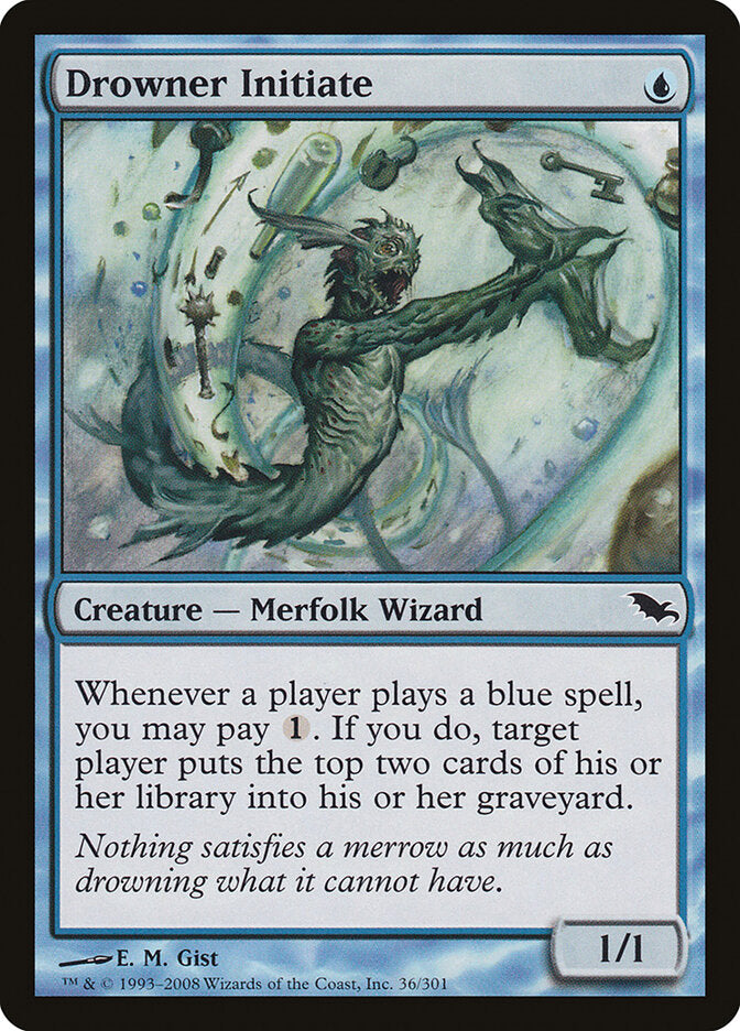 Iniciado Afogador / Drowner Initiate - Magic: The Gathering - MoxLand