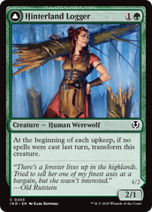 Lenhador do Interior / Hinterland Logger - Magic: The Gathering - MoxLand