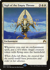 Insígnia do Trono Vazio / Sigil of the Empty Throne - Magic: The Gathering - MoxLand